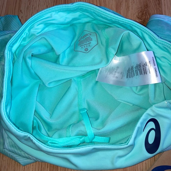 NWT ASICS Match Graphic Tennis Skort Fresh Ice Mint Green sz Medium - Picture 7 of 13
